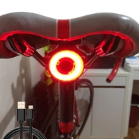 xlite100 bicycle light smart flashlight smart brake sensor taillight auto startstop brake sensing waterproof cycling tail light
