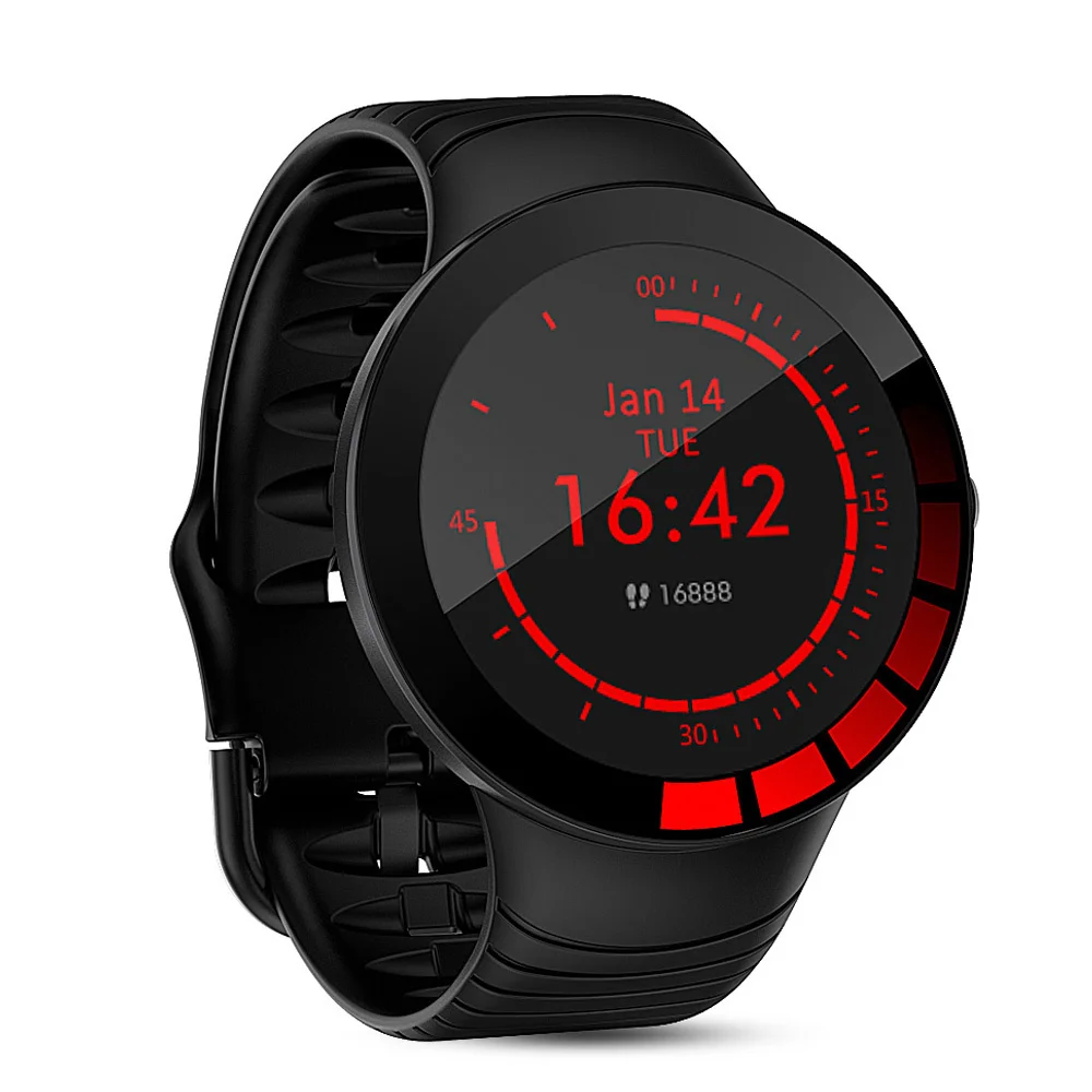 

Reloj inteligente deportivo completamente tctil para hombre, pulsera impermeable IP68, Monitor de ritmo cardaco y sueo, para