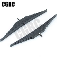 1 pair used for refit rear suspension double layer steel plate kit for 114 tamiya rc truck tractor dump scania volvo actros man