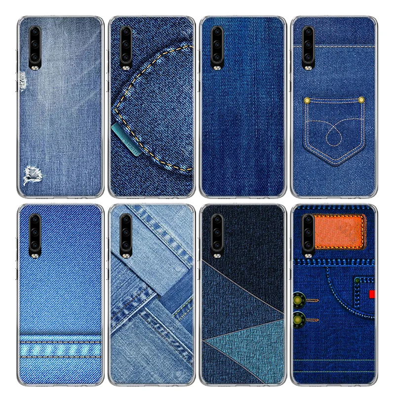 Джинсовый ковбойский чехол для телефона с принтом Huawei Y5 Y6 Y7 Y9S Honor 9 10 Lite 8A 8X 8S 9X P Smart