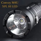 Светодиодный фонарь Convoy M4U, перезаряжаемый с Cree XPL HI, 26650