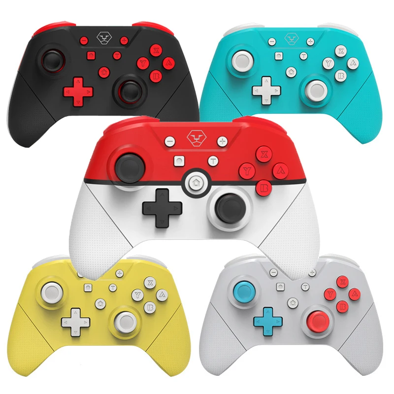 Контроллер Switch Pro для консоли Nintendo беспроводной джойстик Bluetooth совместимый