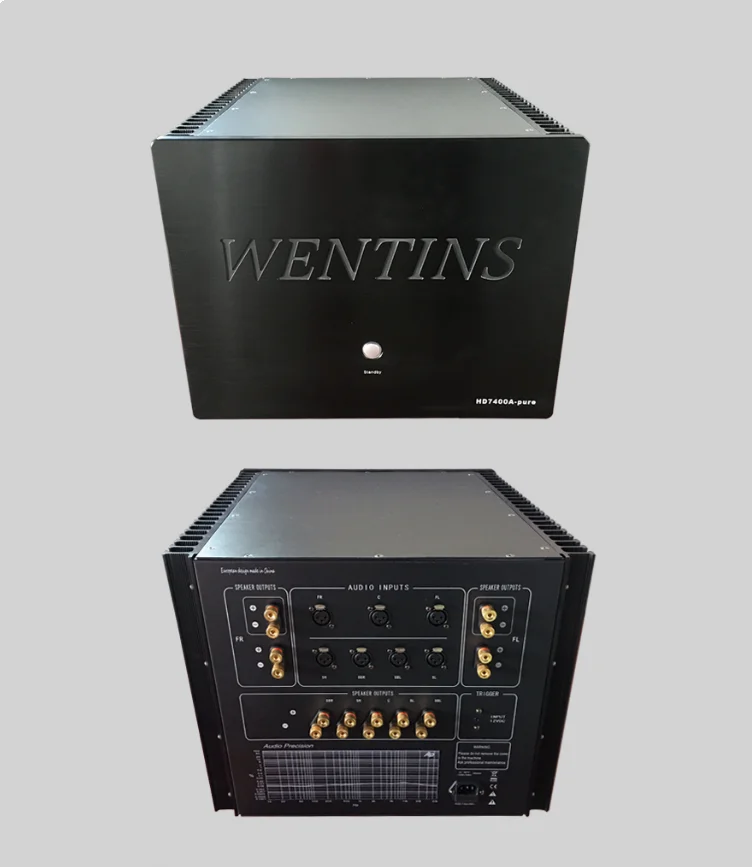 W-014 WENTINS HD7400A-чистый 7-канальный усилитель мощности Per Channel 400W для домашнего кинотеатра Напряжение 220V/50Hz включено.