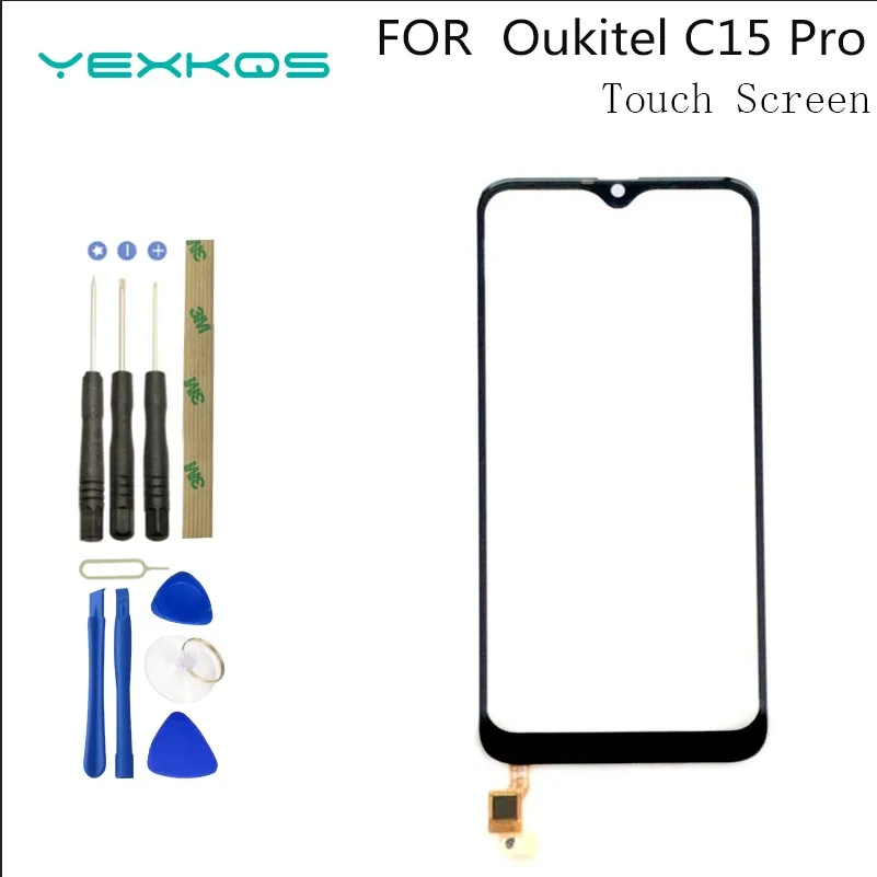 Мобильный сенсорный экран для Oukitel C15 Pro телефона переднее стекло 6 088 дюйма