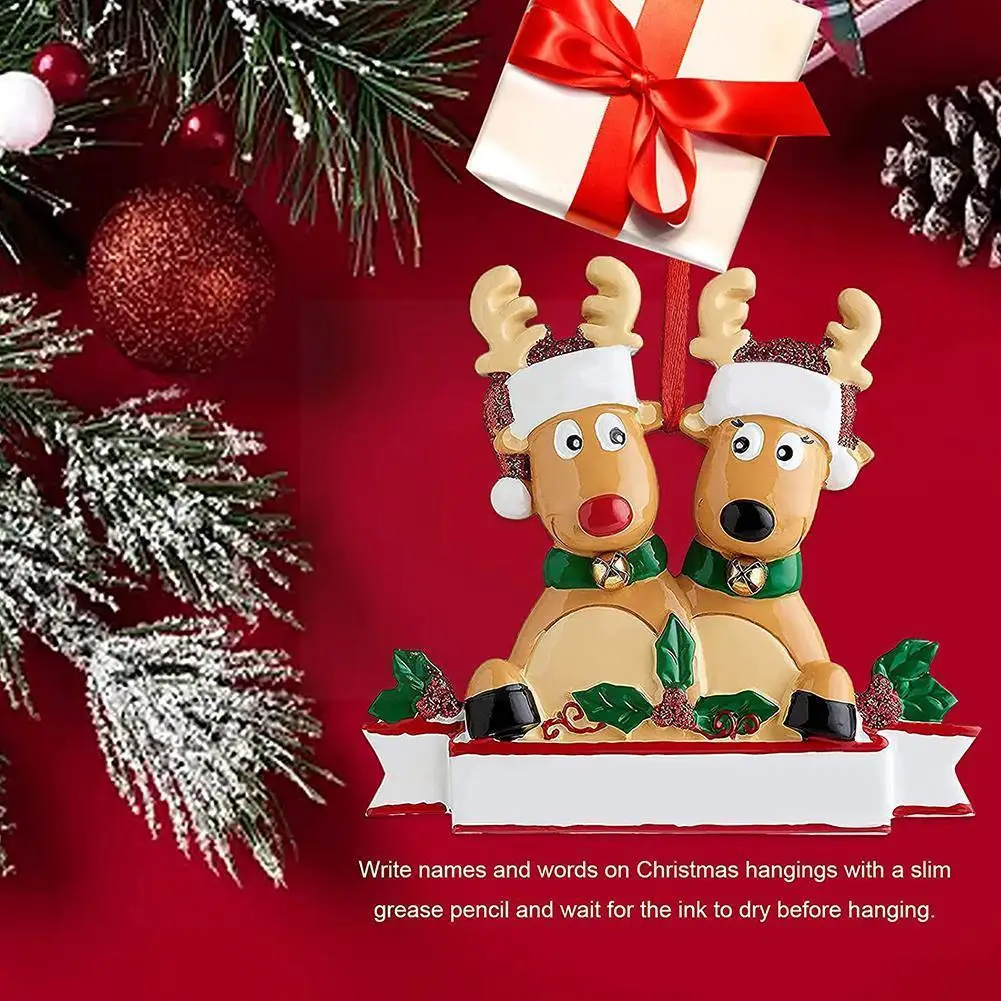 

Искусственная Милая Рождественская елка, подарок, домашний олень 2022, декоративные украшения, рождественские Подвески P4R9