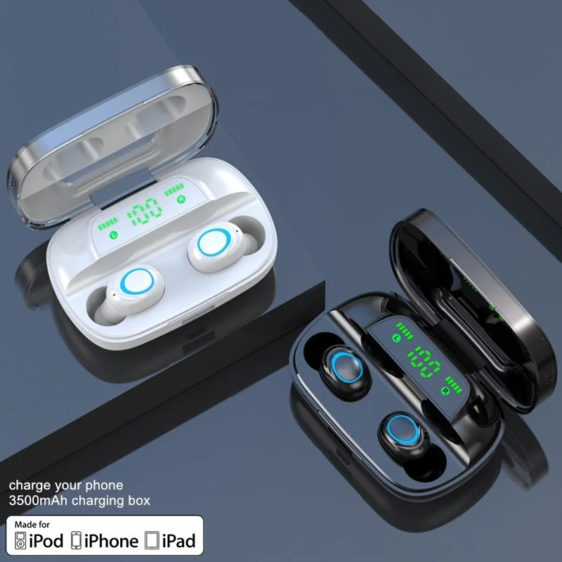 Беспроводные спортивные наушники YPAY S11 3500 мАч Bluetooth игровая гарнитура