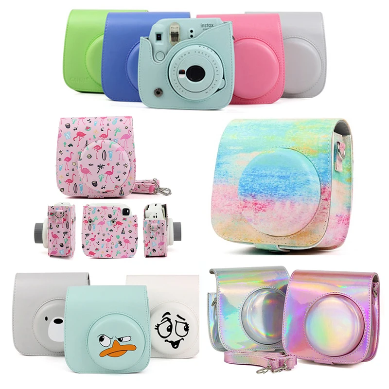 Fujifilm Instax Mini 9 8 + аксессуары для камеры искусственная масляная краска кожа