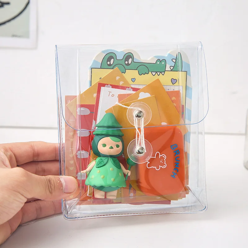 Прозрачная сумка для хранения документов органайзер из ПВХ офисные и школьные