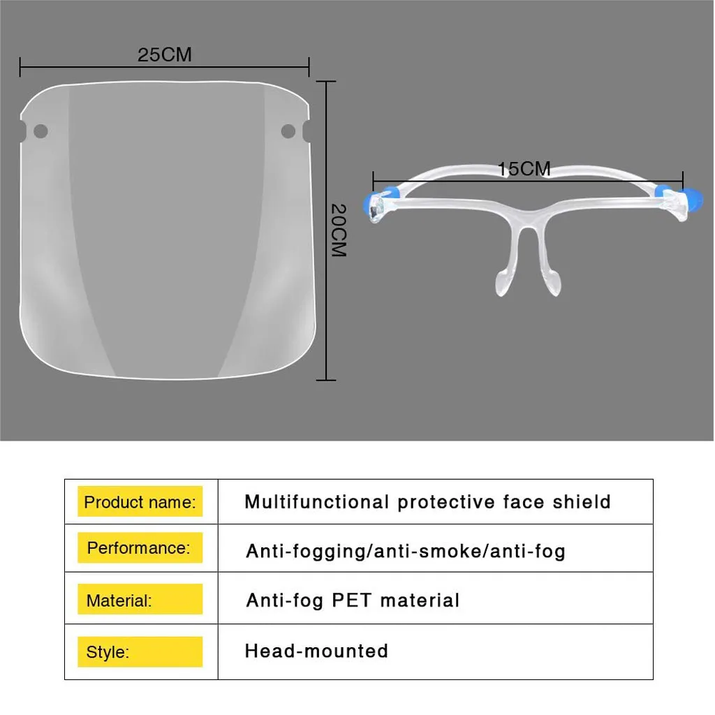 Креативный кухонный щиток для лица Женский респиратор защиты от кулинарного