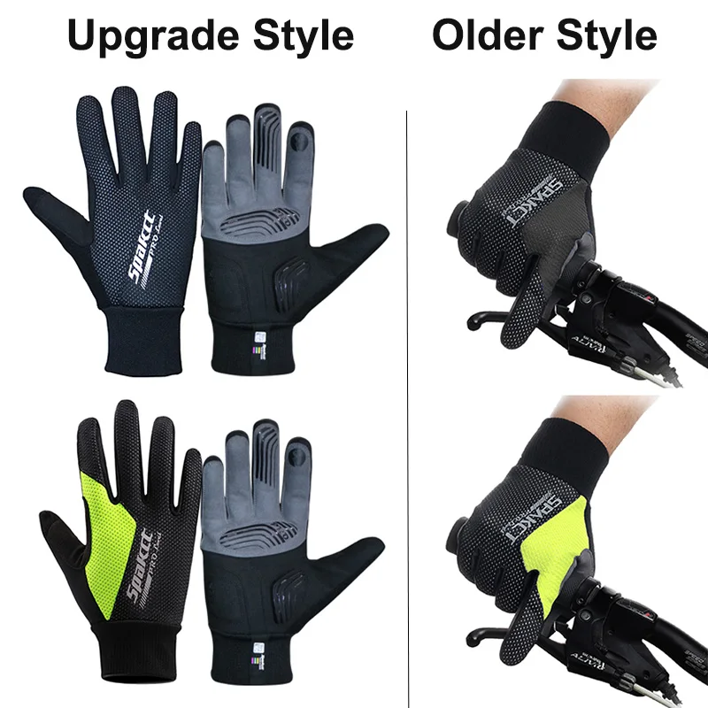 SPAKCT Зимние перчатки для велоспорта женские и мужские езды на велосипеде гоночные