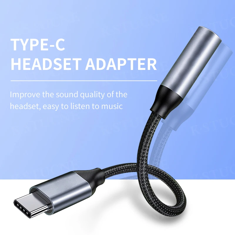 USB Type C на 3 5 мм разъем для наушников Aux аудио кабель адаптер Oneplus 7 Pro Xiaomi Mi 9 8 se Samsung