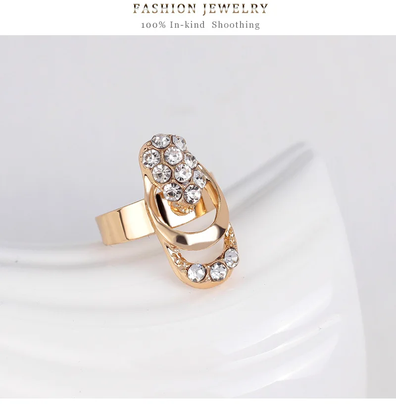 Женский ювелирный комплект из колье серёг и браслета с кристаллами|Ювелирные