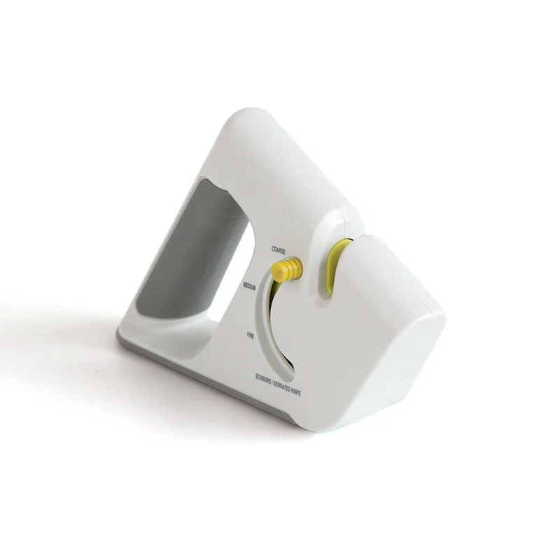 

Professional multifunction 4-in-1 Knife Sharpener serrated Knife and Scissors Sharpening stone Coated Non-slip Base