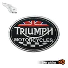 Байкерская куртка с вышивкой, для гоночных мотоциклов, скутеров, мотоциклов, термоклейкая нашивка, аппликация, аксессуар для DIY