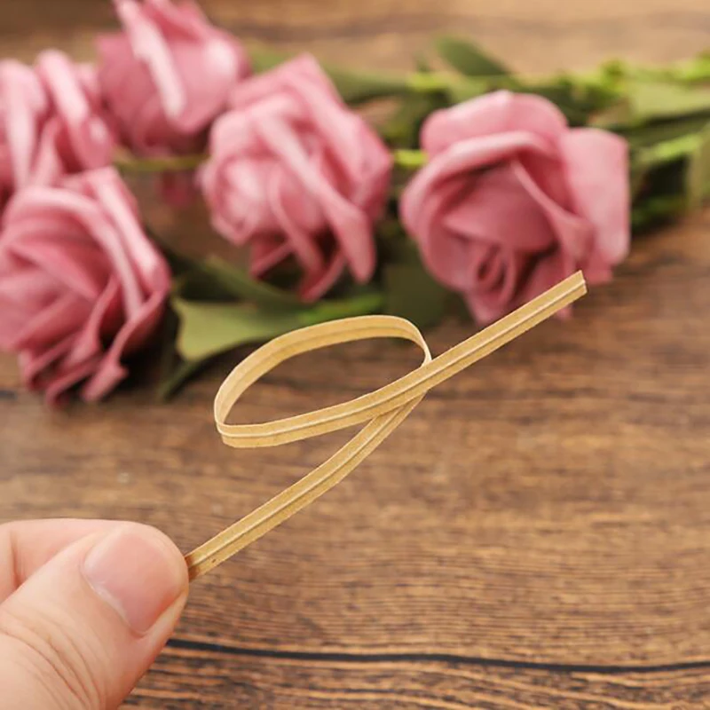 1000 шт садовый галстук крафт-бумага твист Галстуки провода для выпечки линия