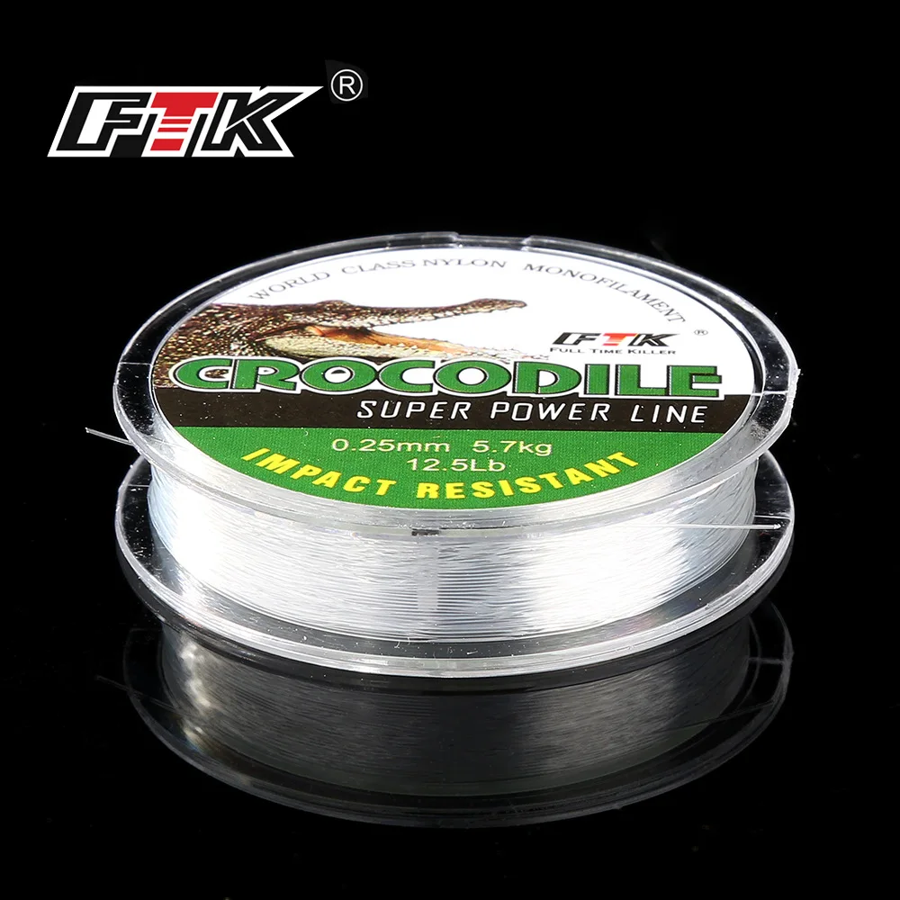 

FTK 30M Summer Monofilament Nylon Fishing Line Mainline Sinking Super Strong Nylon Carp Fishing -40