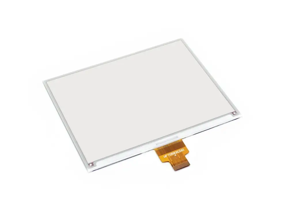 5 83 дюймовый e-Paper (B) 600x448 E-Ink сырой дисплей красный черный белый три цвета e Paper SPI
