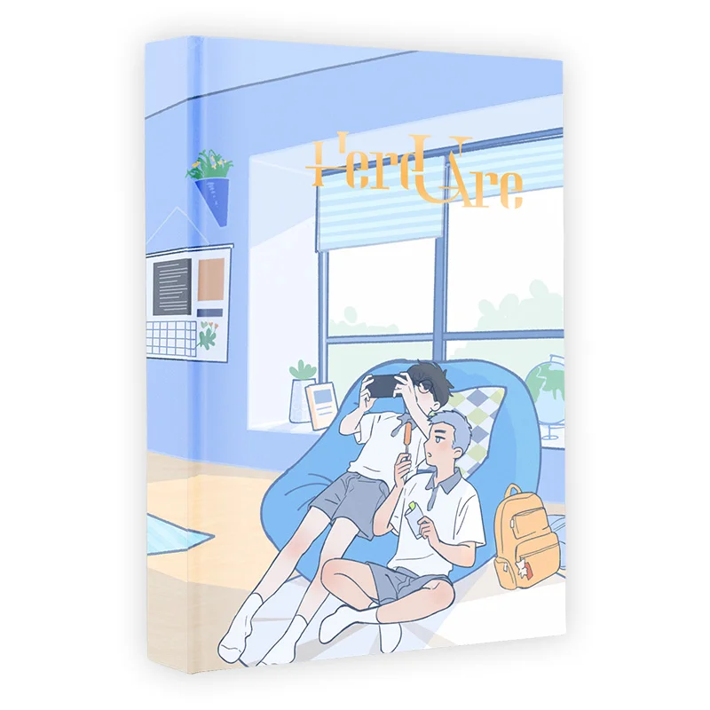 Here U Are: D Jun Works BL Comic Novel - Campus Love Boys Youth Manga Fiction Book image 5