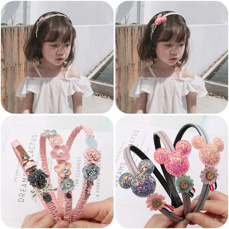 Детский нескользящий ободок для девочек тиара принцессы с короной корейские