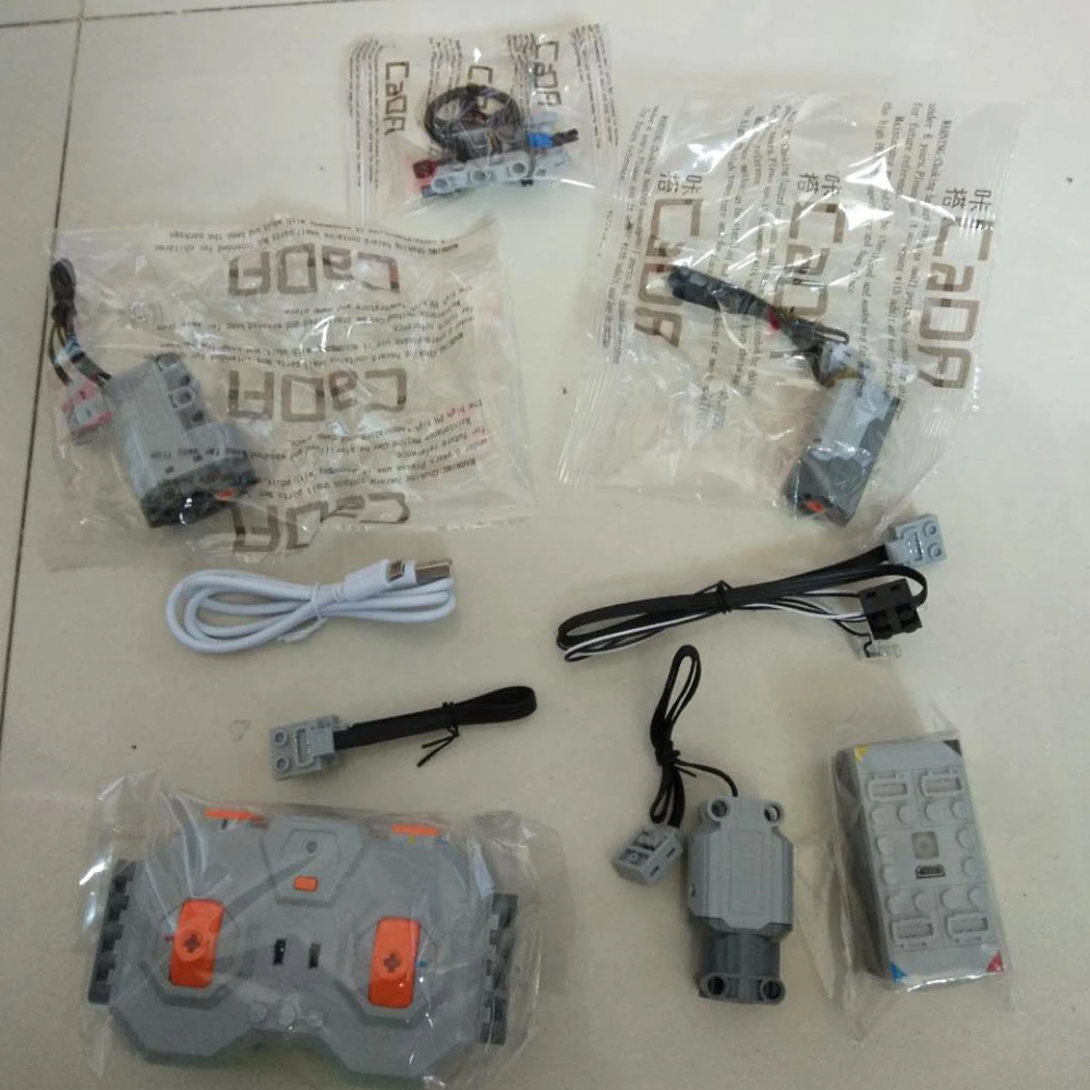 

CaDA Technic Building Blocks Super Sports Car Bricks Power Group Module Spare Part DIY Toys for C61018 C61019 etc