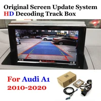 car rear view backup reverse camera for audi a1 8x 2010 2012 2013 2014 2015 2016 2017 2018 2019 2020 hd ccd decoder accessories