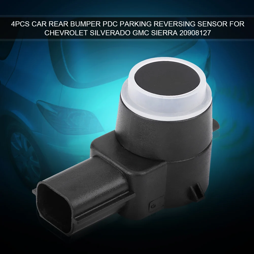 

4pcs Car Rear Bumper PDC Parking Reversing Sensor for Chevrolet Silverado GMC Sierra 2090812720908127§