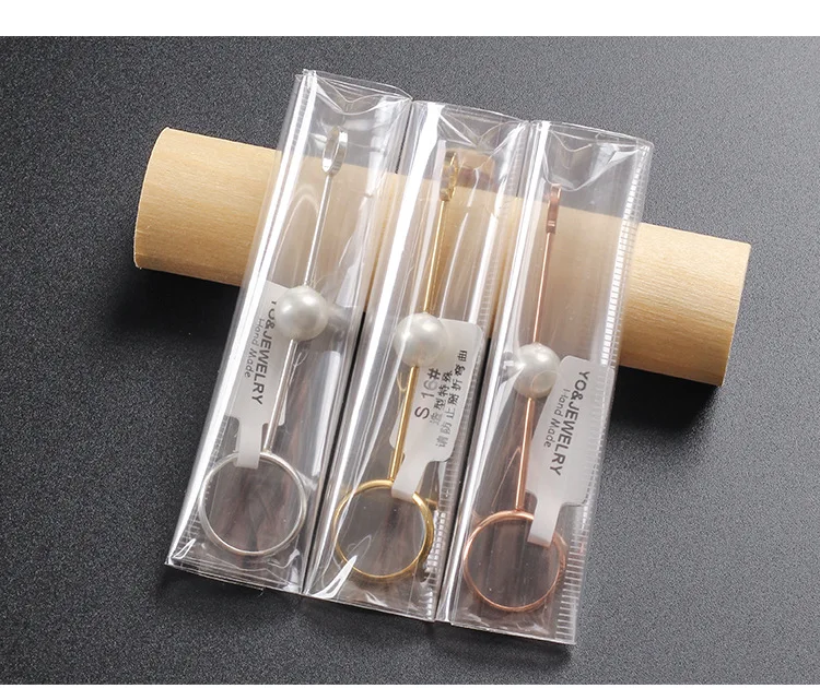 Smoker lady Brass Smoking Accessories pearl Ring Finger Hand Rack Cigarette Holder bluntholder |