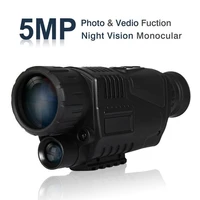 8gb digital night vision monocular video photo dvr recorder binoculars ir monocular hunting camera device for trail outdoorsport