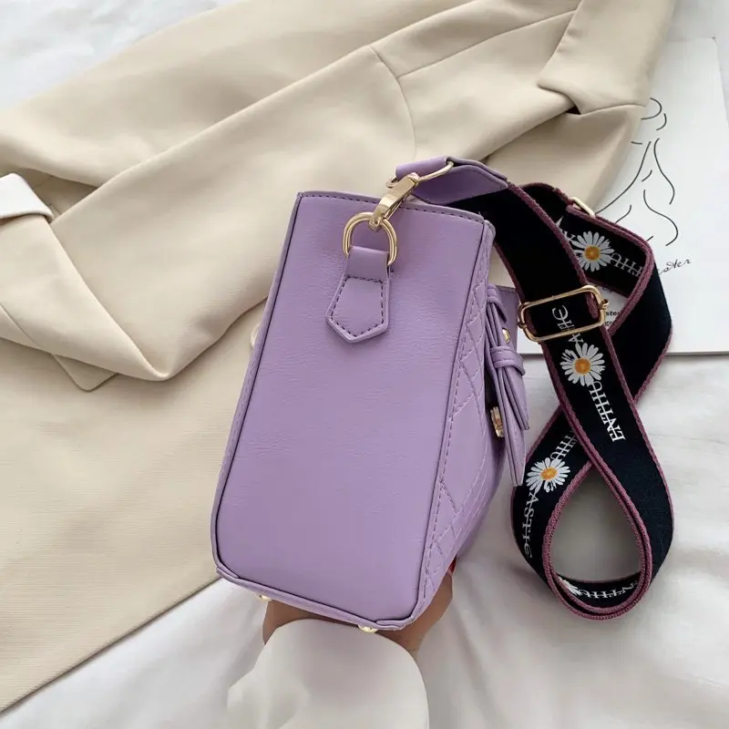 Мини-Сумки из искусственной кожи Модные Lingge сумки через плечо для женщин 2020 новые