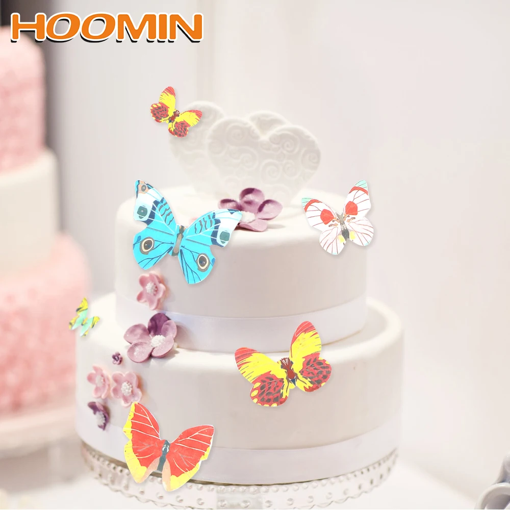 HOOMIN посуда для выпечки съедобная клейкая Вафля рисовая бумага торт кекс Topper