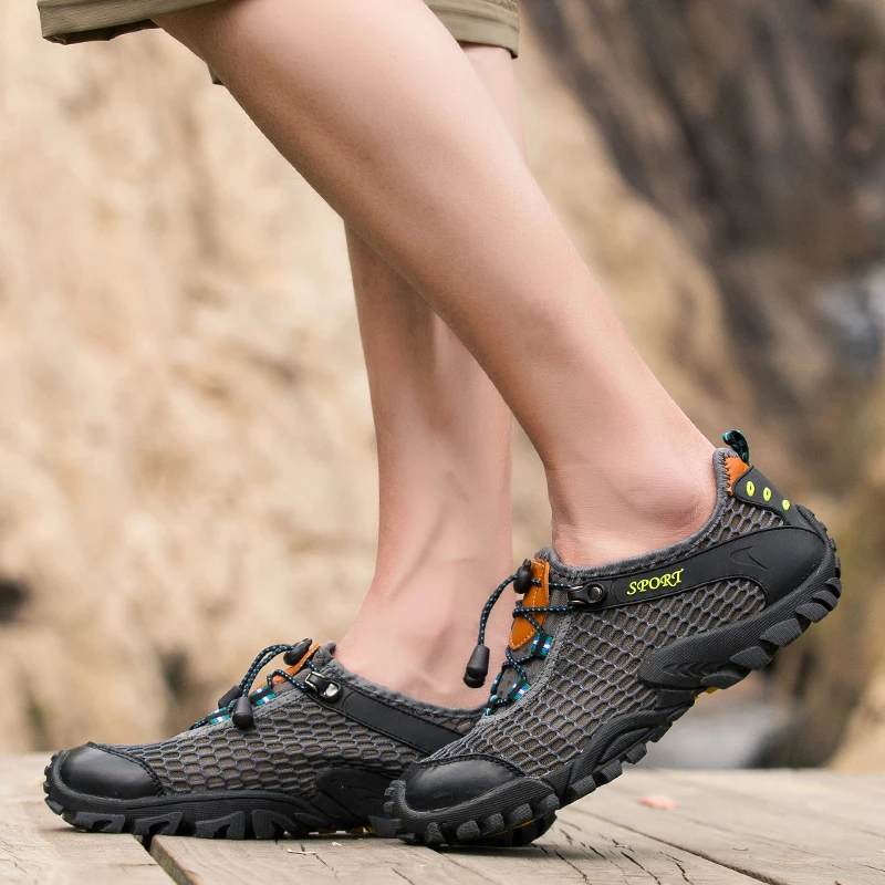 

2020 Plus Size Outdoor Explosion Men's Shoes Summer Men's Shoes Mans Footwear Outdoor Breathable Wading Casual Scarpe Uomo