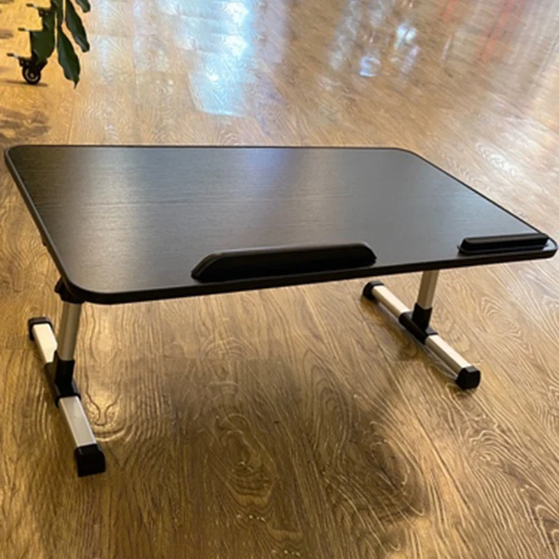 

Black Adjustable Laptop Desk Stand with Cooling Function 52 x 30cm