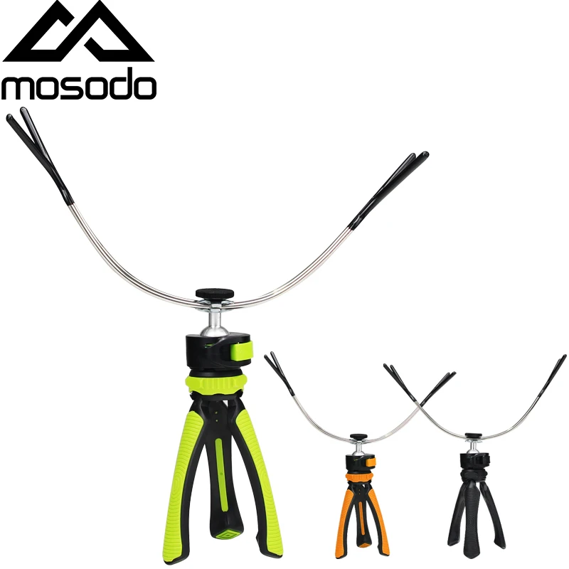 

Телескопический держатель для удочки Mosodo, поворотный кронштейн из нержавеющей стали для зимней рыбалки, складной штатив для удочки