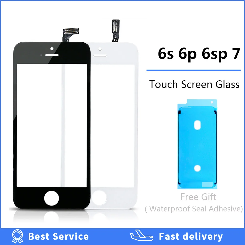 OEM сенсорный экран дигитайзер Рамка для iPhone 7 6S plus передняя сенсорная панель