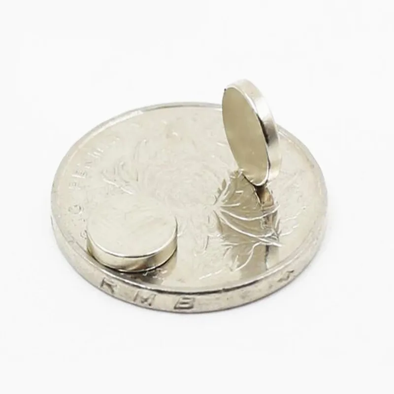 

LEDERE 100pcs 8mmx1.5mm strong Circular Disc 8x1.5 Nd-Fe-B Neodymium Magnet 8*1.5 Art Craft Connection
