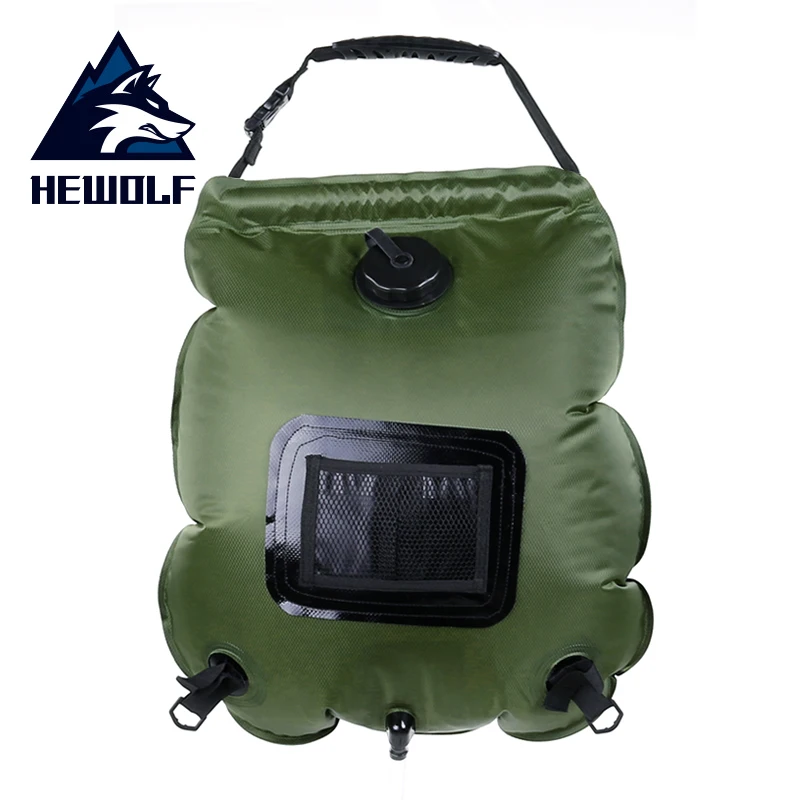 Hewolf Солнечная сумка для купания на открытом воздухе самостоятельного вождения