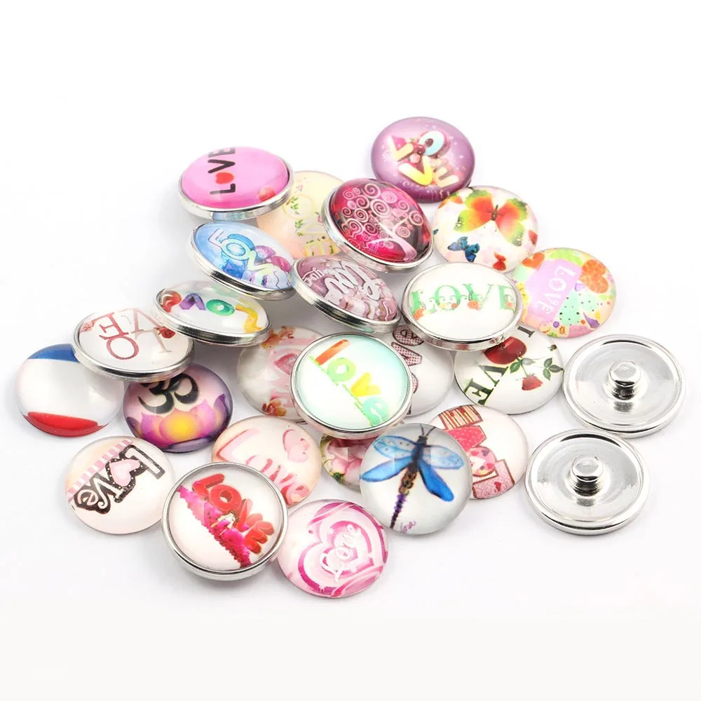 Оптовая продажа 50/100 шт./партия партия смешанные стили Имбирная мода 18 мм