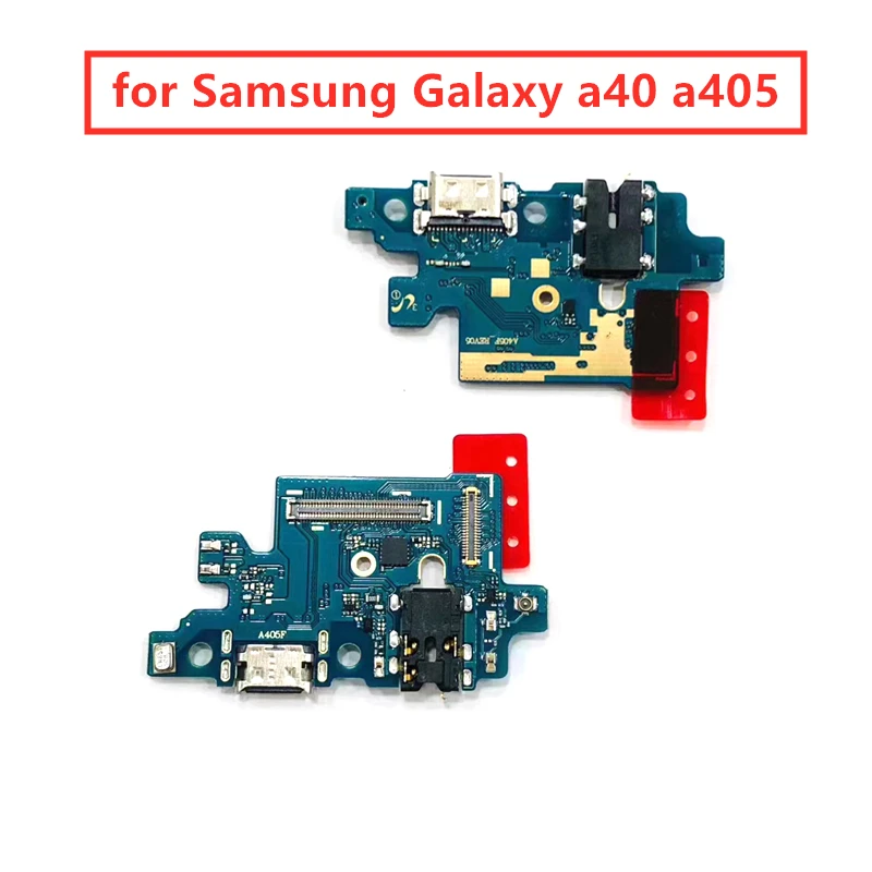 

for Samsung Galaxy A40 A405 USB Charger Port Dock Connector PCB Board Ribbon Flex Cable Charging Port Component Replacement