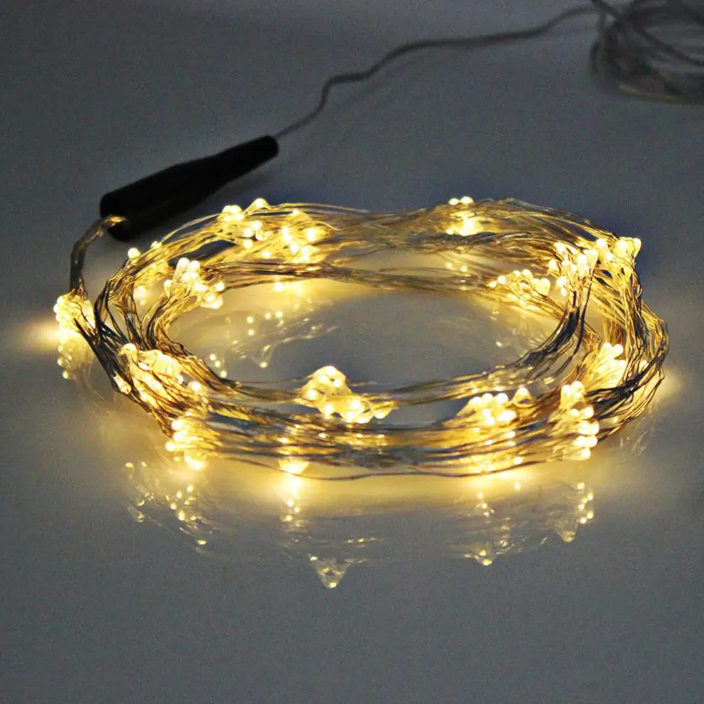 

2M 10 Strands 200pcs/lot 0603 LED Warm Light Solar Waterfall Light String with 8 Modes for Christmas / Wedding / Party /Garden