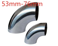 od 53545760637076mm 304 stainless steel sanitary weld 45 degree elbow pipe fitting