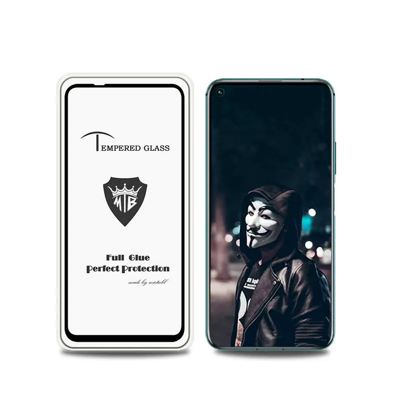 6D 5D полное клеевое покрытие закаленное стекло Защита экрана для Huawei nova 5T YAL-L21 Honor 20