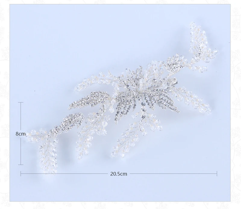 Luxury Bride Hair Accessories New Handmade Crystal Wedding Hair Jewelry Party Pom Bridal Starry Hair Comb Pearl Tiara