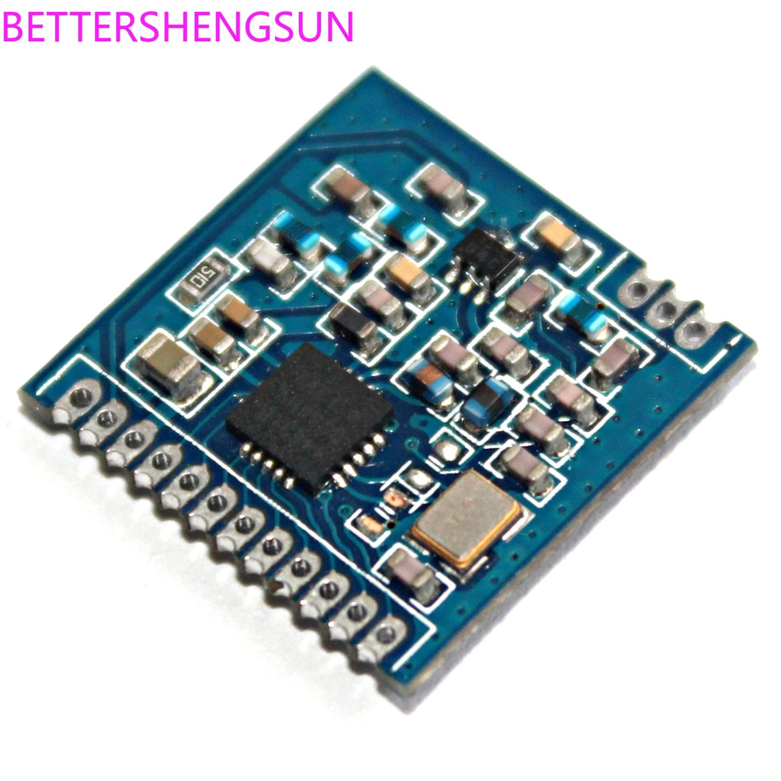 

Small size 433|SPI interface Si4463 wireless RF transceiver data transparent transmission module SMD package