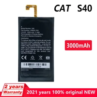 new original 3000mam 458002 s40 phone battery for caterpillar cat s40 high quality batteries batteria with tracking number