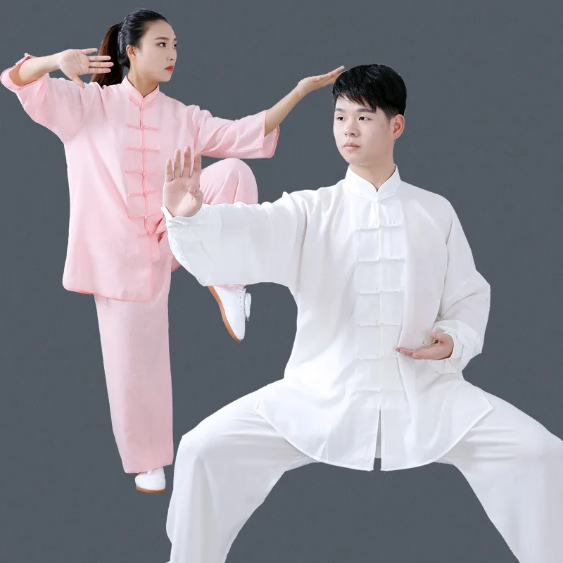 

Tai Chi Uniform High Quality Wushu Kung Fu Clothing Women Men Chinese Traditional Suit Adults Martial Arts Oriental Clothes