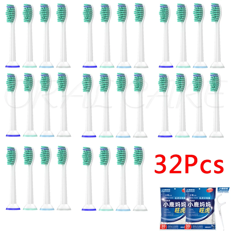 Насадки для электрической зубной щетки HX6014 для PHILIPS Номер модели HX6250 HX6530 HX6730 HX6781 HX6930 HX9342 Sonicare R710 RS910 RS930