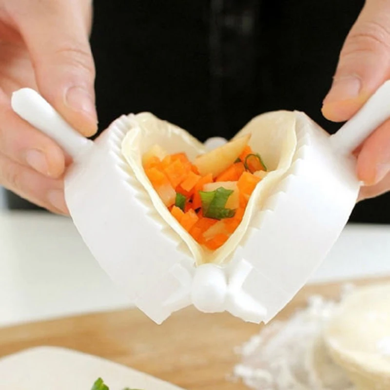 Тиснение теста для кухни кондитерские формы пельменей Jiaozi домашняя форма 3