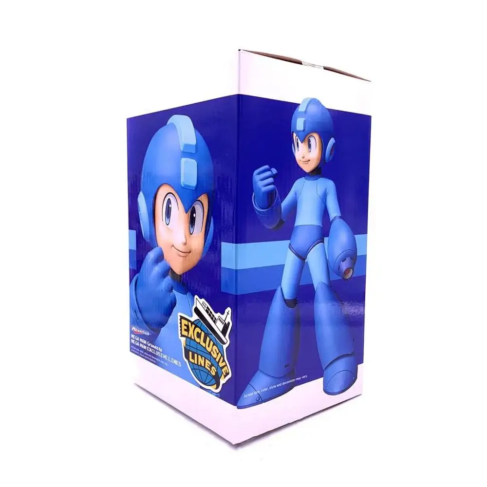 

Anime Figure Rockman Toys Model PVC Mega Man Action Figurals Collectible Doll Rockman Figma Brinquedos Juguetes Figma Rockman
