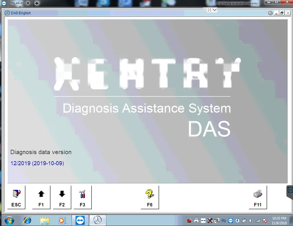 Для MB Star C4/C5,12 V диагностическое программное обеспечение WIN7 64bit xenter/Das загрузка и установка через командный просмотр