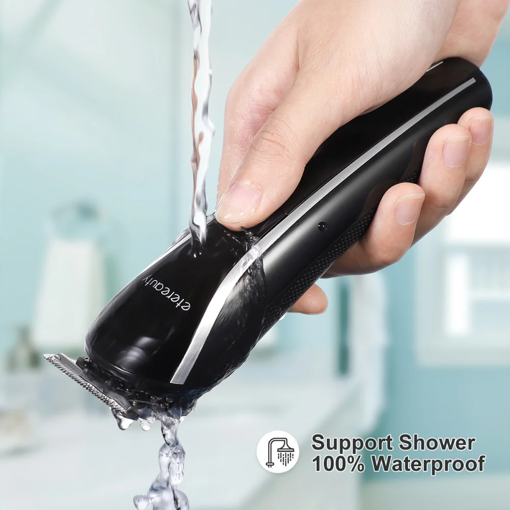 

ETEREAUTY Beard Trimmer Kit Multi-functional Electric Beard Trimmer All-in-1 Rechargeable Grooming Kit for Men Adults (US Plug)